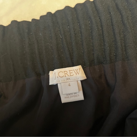 JCrew Black Paper Bag Skirt - Picture 2 of 3